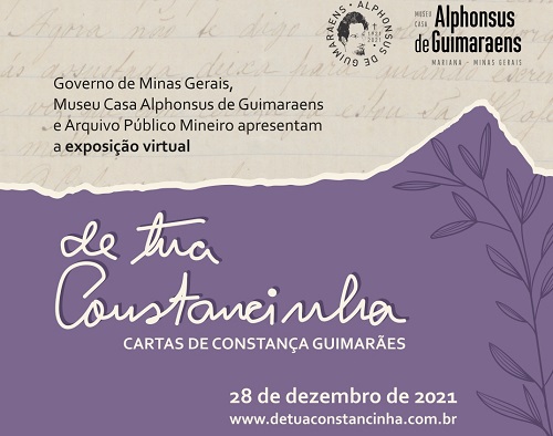 Constança Guimarães é tema de nova exposição no Museu Casa Alphonsus de Guimaraens