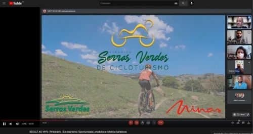 Secult promove Webinário para discutir o fomento do cicloturismo em Minas