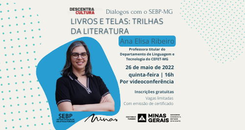 Palestra gratuita com Ana Elisa Ribeiro aborda as diferentes trilhas que levam à literatura