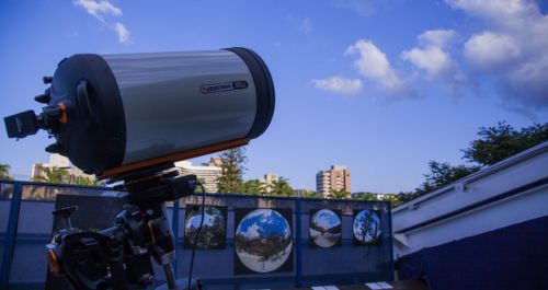 Espaço do Conhecimento UFMG retoma observações no Terraço Astronômico