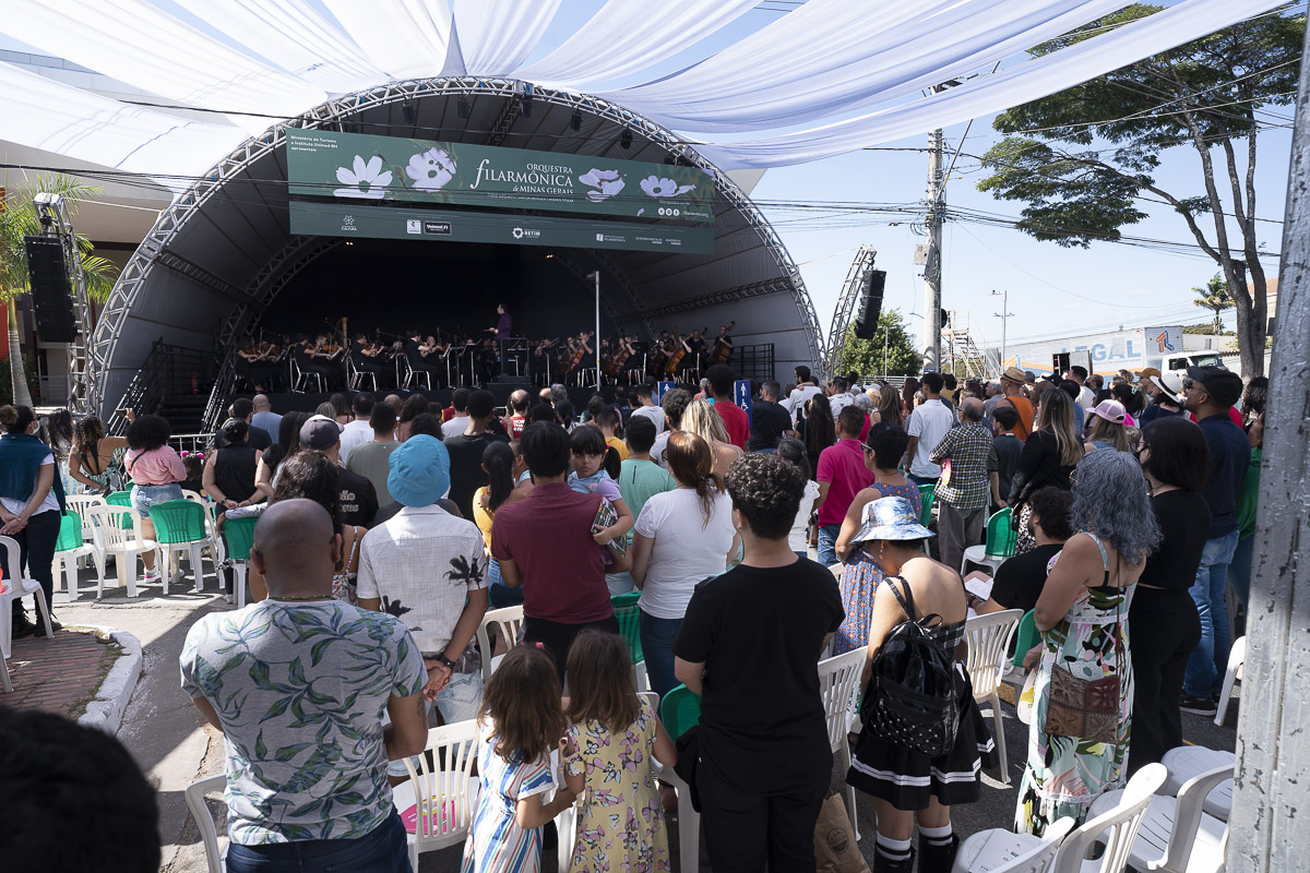 Filarmônica de Minas Gerais fará a primeira apresentação da série “Filarmônica na Praça”, em Betim