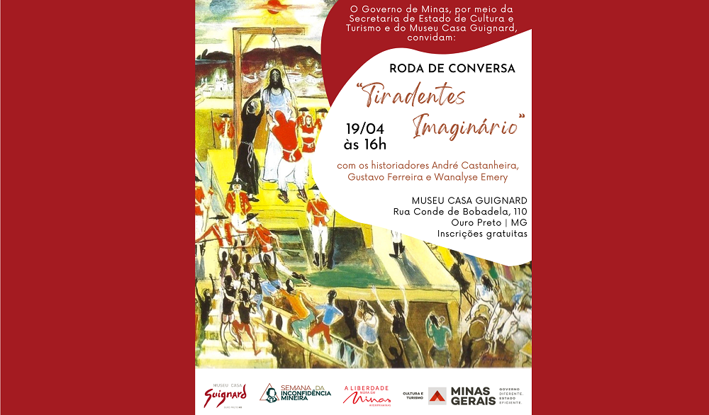 Museu Casa Guignard promove roda de conversa sobre quadro “A execução de Tiradentes”
