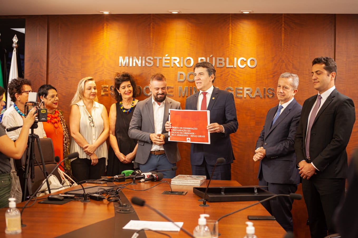 Ministério Público de Minas Gerais e Governo de Minas anunciam parceria para a restauração do Palácio da Liberdade