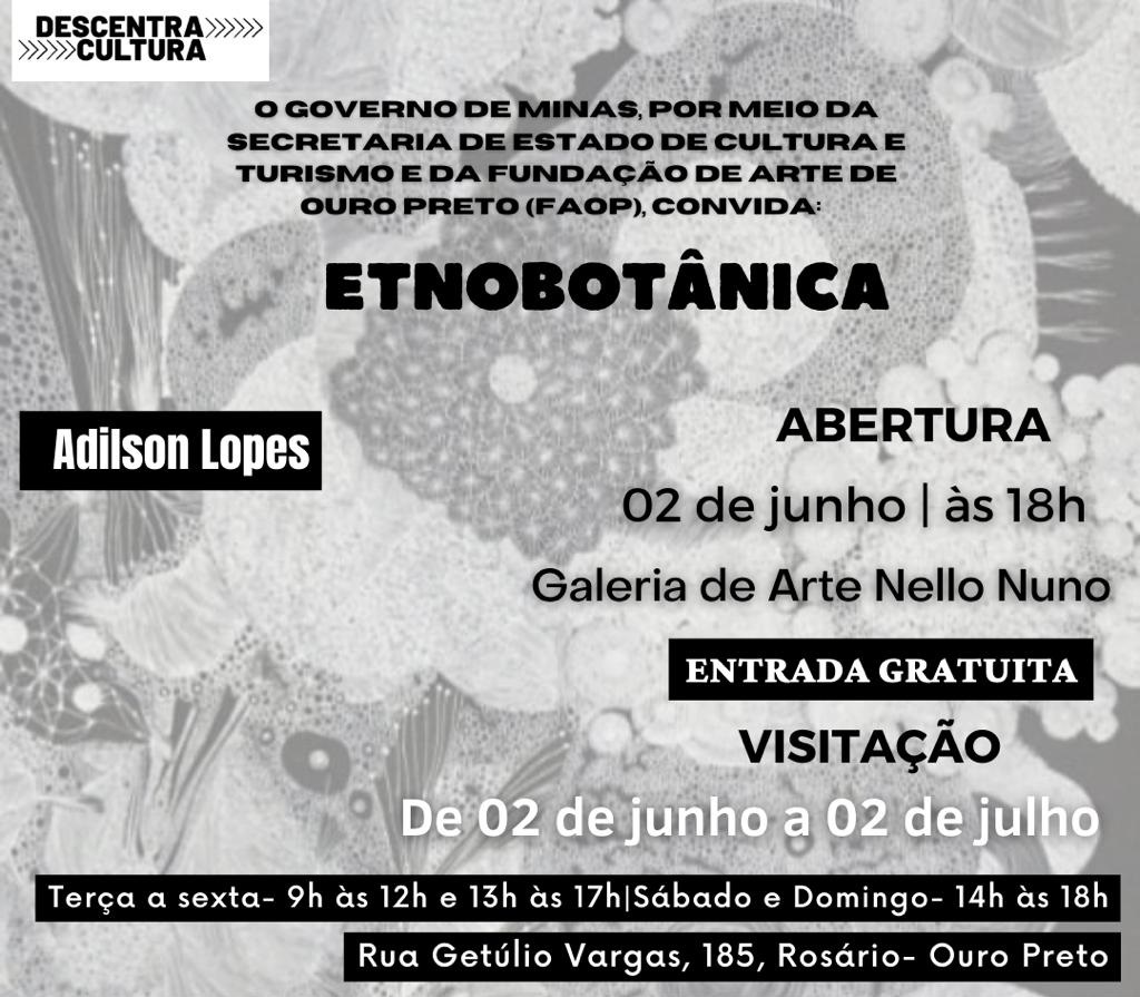 Faop abre exposição temporária “Etnobotânica” nesta sexta-feira (2)