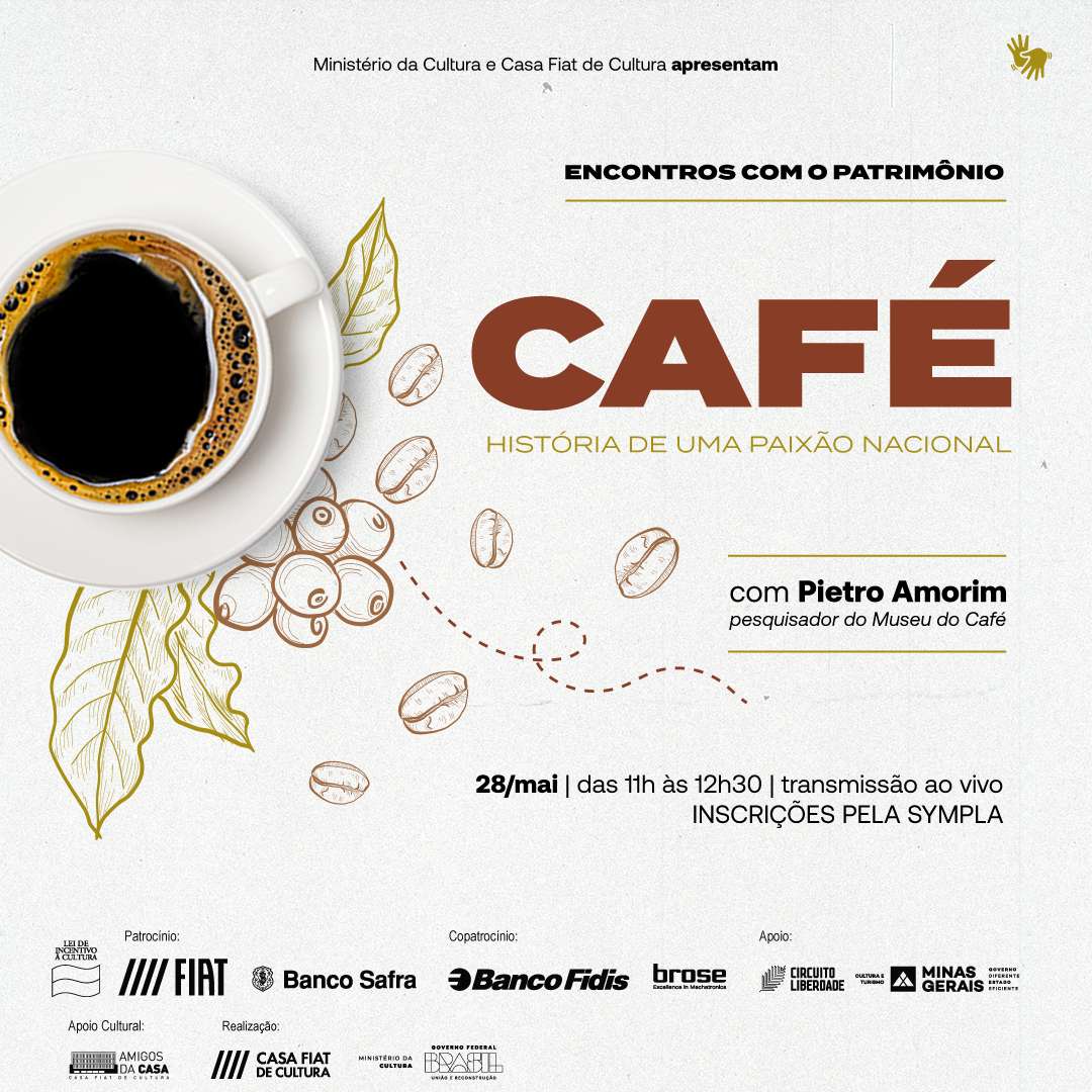 Casa Fiat de Cultura promove roda de conversa em celebração ao Dia Nacional do Café