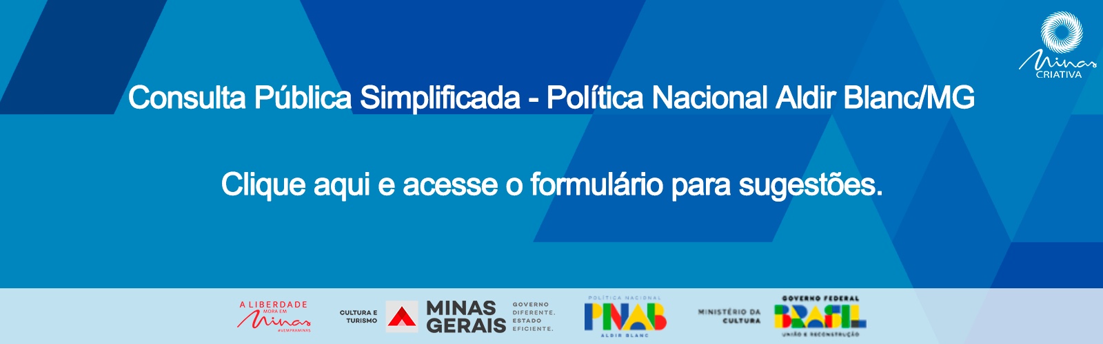 Banner Consulta Pública Simplificada PNAB